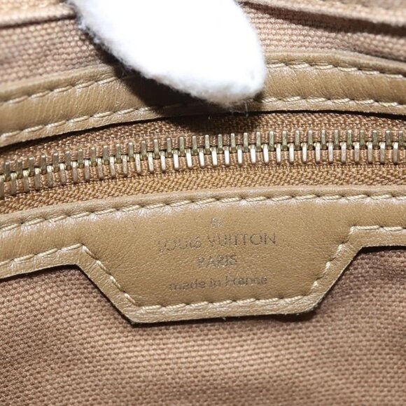 LOUIS VUITTON Thats Love PM Hand Bag Canvas Khaki Silver Gold - Picture 11 of 15